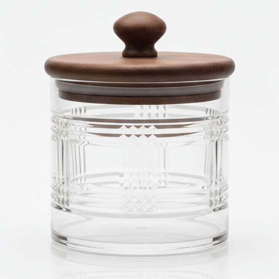 AKDC Clear Acrylic Storage Canister with Secure Lid Transparent Kitchen Organizer Container 10 × 10 cm - Al Kabayel Discount CentreAKDC Clear Acrylic Storage Canister with Secure Lid Transparent Kitchen Organizer Container 10 × 10 cmJars & Food SaversAKDCAl Kabayel Discount Centre