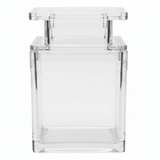 AKDC Clear Acrylic Storage Canister with Secure Lid Transparent Kitchen Organizer Container 10 × 8.5 cm - Al Kabayel Discount CentreAKDC Clear Acrylic Storage Canister with Secure Lid Transparent Kitchen Organizer Container 10 × 8.5 cmJars & Food SaversAKDCAl Kabayel Discount Centre