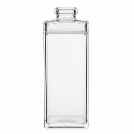 AKDC Clear Acrylic Storage Canister with Secure Lid Transparent Kitchen Organizer Container 18 × 8.5 cm - Al Kabayel Discount CentreAKDC Clear Acrylic Storage Canister with Secure Lid Transparent Kitchen Organizer Container 18 × 8.5 cmJars & Food SaversAKDCAl Kabayel Discount Centre