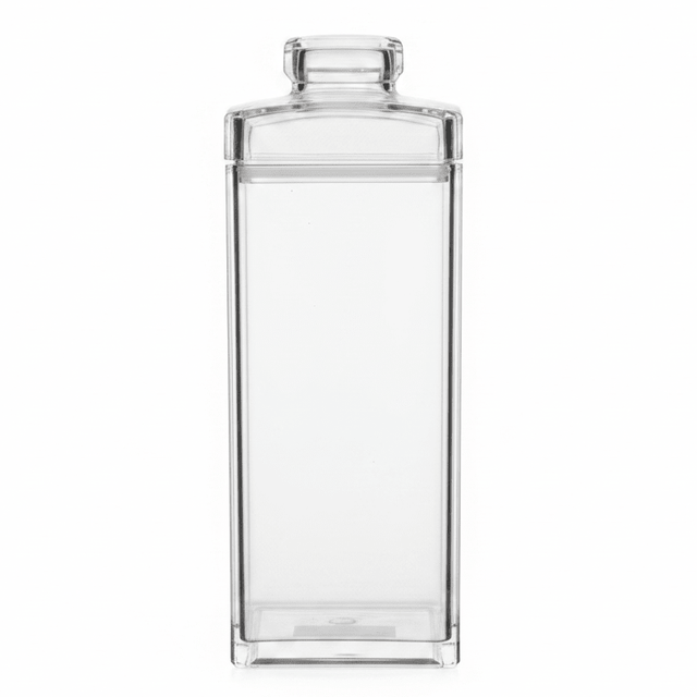 AKDC Clear Acrylic Storage Canister with Secure Lid Transparent Kitchen Organizer Container 18 × 8.5 cm - Al Kabayel Discount CentreAKDC Clear Acrylic Storage Canister with Secure Lid Transparent Kitchen Organizer Container 18 × 8.5 cmJars & Food SaversAKDCAl Kabayel Discount Centre