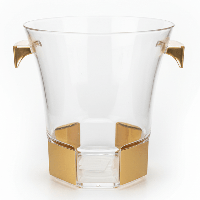 AKDC Clear Acrylic Wine Cooler Bucket for Keeping Bottles Chilled – Ideal for Parties, Restaurants and Home Use 20 × 20 cm - Al Kabayel Discount CentreAKDC Clear Acrylic Wine Cooler Bucket for Keeping Bottles Chilled – Ideal for Parties, Restaurants and Home Use 20 × 20 cmKitchen Utensils & GadgetsAKDCAl Kabayel Discount Centre