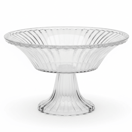 AKDC Compact Acrylic Footed Candy Bowl, Elegant Clear Treat Bowl for Desserts & Chocolates – 24 × 13 cm - Al Kabayel Discount CentreAKDC Compact Acrylic Footed Candy Bowl, Elegant Clear Treat Bowl for Desserts & Chocolates – 24 × 13 cmBowlsAKDCAl Kabayel Discount Centre