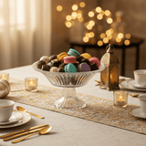 AKDC Compact Acrylic Footed Candy Bowl, Elegant Clear Treat Bowl for Desserts & Chocolates – 24 × 13 cm - Al Kabayel Discount CentreAKDC Compact Acrylic Footed Candy Bowl, Elegant Clear Treat Bowl for Desserts & Chocolates – 24 × 13 cmBowlsAKDCAl Kabayel Discount Centre