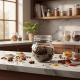 AKDC Compact Airtight Acrylic Storage Canister for Kitchen and Pantry Use 12 × 10 cm - Al Kabayel Discount CentreAKDC Compact Airtight Acrylic Storage Canister for Kitchen and Pantry Use 12 × 10 cmJars & Food SaversAKDCAl Kabayel Discount Centre