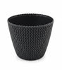 AKDC Compact Black Plastic Plant Pot – Modern Round Planter – 15.7×13.2 cm - Al Kabayel Discount CentreAKDC Compact Black Plastic Plant Pot – Modern Round Planter – 15.7×13.2 cmFlower/Plant PotsAKDCAl Kabayel Discount Centre