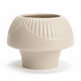 AKDC Compact Ceramic Decorative Vase – Elegant Beige Modern Minimalist Shape, 12 cm - Al Kabayel Discount CentreAKDC Compact Ceramic Decorative Vase – Elegant Beige Modern Minimalist Shape, 12 cmFlower/Plant PotsAKDCAl Kabayel Discount Centre