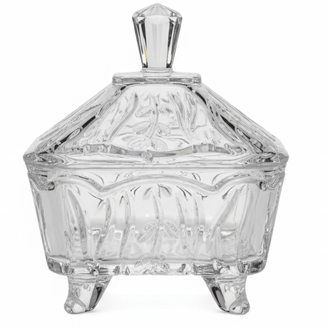 AKDC Compact Glass Sugar Pot with Lid Space Saving Kitchen Storage Container 10 x 10 cm - Al Kabayel Discount CentreAKDC Compact Glass Sugar Pot with Lid Space Saving Kitchen Storage Container 10 x 10 cmJars & Food SaversAKDCAl Kabayel Discount Centre