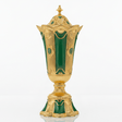 AKDC Compact Green & Gold Incense Burner – Decorative Bakhoor Burner for Home 20 cm - Al Kabayel Discount CentreAKDC Compact Green & Gold Incense Burner – Decorative Bakhoor Burner for Home 20 cmIncense BurnerAKDCAl Kabayel Discount Centre