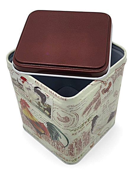 AKDC Compact Metal Canister – 12×8.5 cm, Modern Unique Style - Al Kabayel Discount CentreAKDC Compact Metal Canister – 12×8.5 cm, Modern Unique StyleJars & Food SaversAKDCAl Kabayel Discount Centre