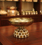 AKDC Compact Metal & Wooden Serving Bowl 20x13 cm – Contemporary Brown & Cream Dual - Tone Tableware Bowl for Everyday Use - Al Kabayel Discount CentreAKDC Compact Metal & Wooden Serving Bowl 20x13 cm – Contemporary Brown & Cream Dual - Tone Tableware Bowl for Everyday UseServeware SetsAKDCAl Kabayel Discount Centre