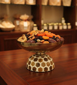 AKDC Compact Metal & Wooden Serving Bowl 20x13 cm – Contemporary Brown & Cream Dual - Tone Tableware Bowl for Everyday Use - Al Kabayel Discount CentreAKDC Compact Metal & Wooden Serving Bowl 20x13 cm – Contemporary Brown & Cream Dual - Tone Tableware Bowl for Everyday UseServeware SetsAKDCAl Kabayel Discount Centre