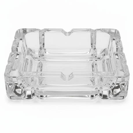 AKDC Contemporary Square Glass Ashtray with Stylish Artistic Finish – Thick Glass Ashtray for Indoor & Outdoor Use (14 × 14 cm) - Al Kabayel Discount CentreAKDC Contemporary Square Glass Ashtray with Stylish Artistic Finish – Thick Glass Ashtray for Indoor & Outdoor Use (14 × 14 cm)AshtraysAKDCAl Kabayel Discount Centre