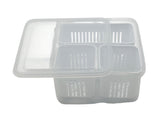 AKDC Core Function Fresh Keeping Box 16cm*16cm*8cm, 3 Compartments - Al Kabayel Discount CentreAKDC Core Function Fresh Keeping Box 16cm*16cm*8cm, 3 CompartmentsFood ContainersAKDCAl Kabayel Discount Centre