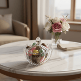 AKDC Covered Glass Candy Bowl Elegant Serving Bowl for Sweets Nuts and Snacks 15 x 10 cm - Al Kabayel Discount CentreAKDC Covered Glass Candy Bowl Elegant Serving Bowl for Sweets Nuts and Snacks 15 x 10 cmJars & Food SaversAKDCAl Kabayel Discount Centre