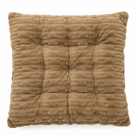 AKDC Cozy Plush Taupe Brown Square Chair Cushion Thick Soft Seat Pad for Dining Room Office and Living Space 40 × 40 cm - Al Kabayel Discount CentreAKDC Cozy Plush Taupe Brown Square Chair Cushion Thick Soft Seat Pad for Dining Room Office and Living Space 40 × 40 cmFloor Pillows & CushionsAKDCAl Kabayel Discount Centre