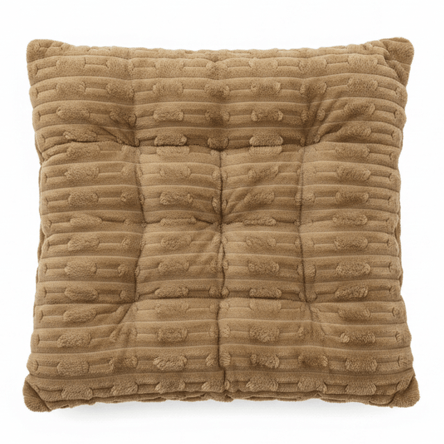 AKDC Cozy Plush Taupe Brown Square Chair Cushion Thick Soft Seat Pad for Dining Room Office and Living Space 40 × 40 cm - Al Kabayel Discount CentreAKDC Cozy Plush Taupe Brown Square Chair Cushion Thick Soft Seat Pad for Dining Room Office and Living Space 40 × 40 cmFloor Pillows & CushionsAKDCAl Kabayel Discount Centre