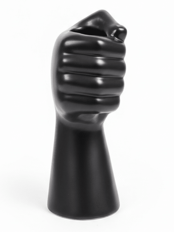 AKDC Creative Hand - Shaped Ceramic Decorative Flower Vase – Bold Black Artistic Design, 20 × 10 cm - Al Kabayel Discount CentreAKDC Creative Hand - Shaped Ceramic Decorative Flower Vase – Bold Black Artistic Design, 20 × 10 cmFlower/Plant PotsAKDCAl Kabayel Discount Centre