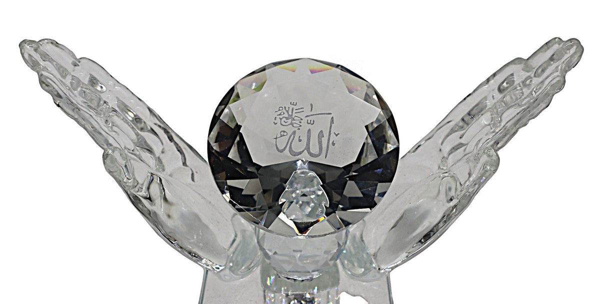 AKDC Crystal Showpiece – Elegant Islamic Décor with White Arabic Calligraphy - Al Kabayel Discount CentreAKDC Crystal Showpiece – Elegant Islamic Décor with White Arabic CalligraphyHome Décor AccentsAKDCAl Kabayel Discount Centre