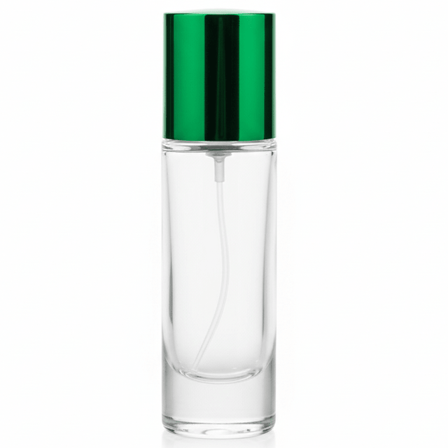 AKDC cylindrical 30ml refillable glass perfume bottle with green cap premium stylish fragrance container gift - Al Kabayel Discount CentreAKDC cylindrical 30ml refillable glass perfume bottle with green cap premium stylish fragrance container giftPerfume BottlesAKDCAl Kabayel Discount Centre