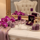 AKDC cylindrical 30ml refillable glass perfume bottle with purple cap modern stylish fragrance container gift - Al Kabayel Discount CentreAKDC cylindrical 30ml refillable glass perfume bottle with purple cap modern stylish fragrance container giftPerfume BottlesAKDCAl Kabayel Discount Centre