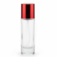 AKDC cylindrical 30ml refillable glass perfume bottle with red cap elegant luxury fragrance container gift - Al Kabayel Discount CentreAKDC cylindrical 30ml refillable glass perfume bottle with red cap elegant luxury fragrance container giftPerfume BottlesAKDCAl Kabayel Discount Centre