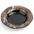 AKDC Dark Brown Melamine Soup Plate with Black Edge, Deep Round Plate for Soups & Curries – 9.25 Inch - Al Kabayel Discount CentreAKDC Dark Brown Melamine Soup Plate with Black Edge, Deep Round Plate for Soups & Curries – 9.25 InchPlatesAKDCAl Kabayel Discount Centre