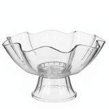 AKDC Decorative Acrylic Footed Candy Bowl, Clear Elegant Serving Bowl for Sweets & Snacks – 28 × 13 cm - Al Kabayel Discount CentreAKDC Decorative Acrylic Footed Candy Bowl, Clear Elegant Serving Bowl for Sweets & Snacks – 28 × 13 cmBowlsAKDCAl Kabayel Discount Centre
