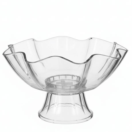 AKDC Decorative Acrylic Footed Candy Bowl, Clear Elegant Serving Bowl for Sweets & Snacks – 28 × 13 cm - Al Kabayel Discount CentreAKDC Decorative Acrylic Footed Candy Bowl, Clear Elegant Serving Bowl for Sweets & Snacks – 28 × 13 cmBowlsAKDCAl Kabayel Discount Centre