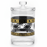 AKDC Decorative Acrylic Storage Canister with Lid and Palm Tree Design for Kitchen Storage 1000 ml - Al Kabayel Discount CentreAKDC Decorative Acrylic Storage Canister with Lid and Palm Tree Design for Kitchen Storage 1000 mlJars & Food SaversAKDCAl Kabayel Discount Centre