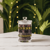 AKDC Decorative Acrylic Storage Canister with Lid and Palm Tree Design for Kitchen Storage 1000 ml - Al Kabayel Discount CentreAKDC Decorative Acrylic Storage Canister with Lid and Palm Tree Design for Kitchen Storage 1000 mlJars & Food SaversAKDCAl Kabayel Discount Centre