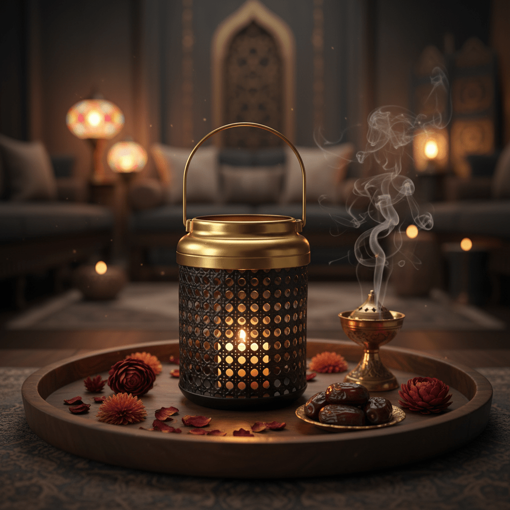 AKDC Decorative Black & Gold Metal Candle Holder Lantern with Handle for Home Décor, Festive Lighting & Table Centerpieces – 15×10 cm - Al Kabayel Discount CentreAKDC Decorative Black & Gold Metal Candle Holder Lantern with Handle for Home Décor, Festive Lighting & Table Centerpieces – 15×10 cmHome Décor AccentsAKDCAl Kabayel Discount Centre