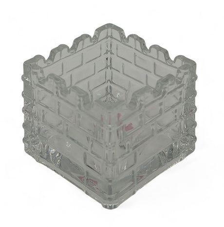 AKDC Decorative Castle - Style Glass Ashtray – Artistic & Unique Smoking Accessory with Durable Clear Glass Build – 8×8 cm - Al Kabayel Discount CentreAKDC Decorative Castle - Style Glass Ashtray – Artistic & Unique Smoking Accessory with Durable Clear Glass Build – 8×8 cmHome Décor AccentsAKDCAl Kabayel Discount Centre