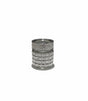 AKDC Decorative Glass Bottle – 6×5 cm Compact Silver Finish Bottle, Ideal for Storage or Home Décor Accent - Al Kabayel Discount CentreAKDC Decorative Glass Bottle – 6×5 cm Compact Silver Finish Bottle, Ideal for Storage or Home Décor AccentJars & Food SaversAKDCAl Kabayel Discount Centre