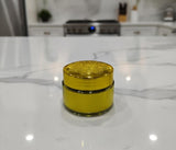 AKDC Decorative Glass Bottle – 6×7 cm Gold Finish, Stylish Mini Bottle for Décor & Gift Presentation - Al Kabayel Discount CentreAKDC Decorative Glass Bottle – 6×7 cm Gold Finish, Stylish Mini Bottle for Décor & Gift PresentationJars & Food SaversAKDCAl Kabayel Discount Centre