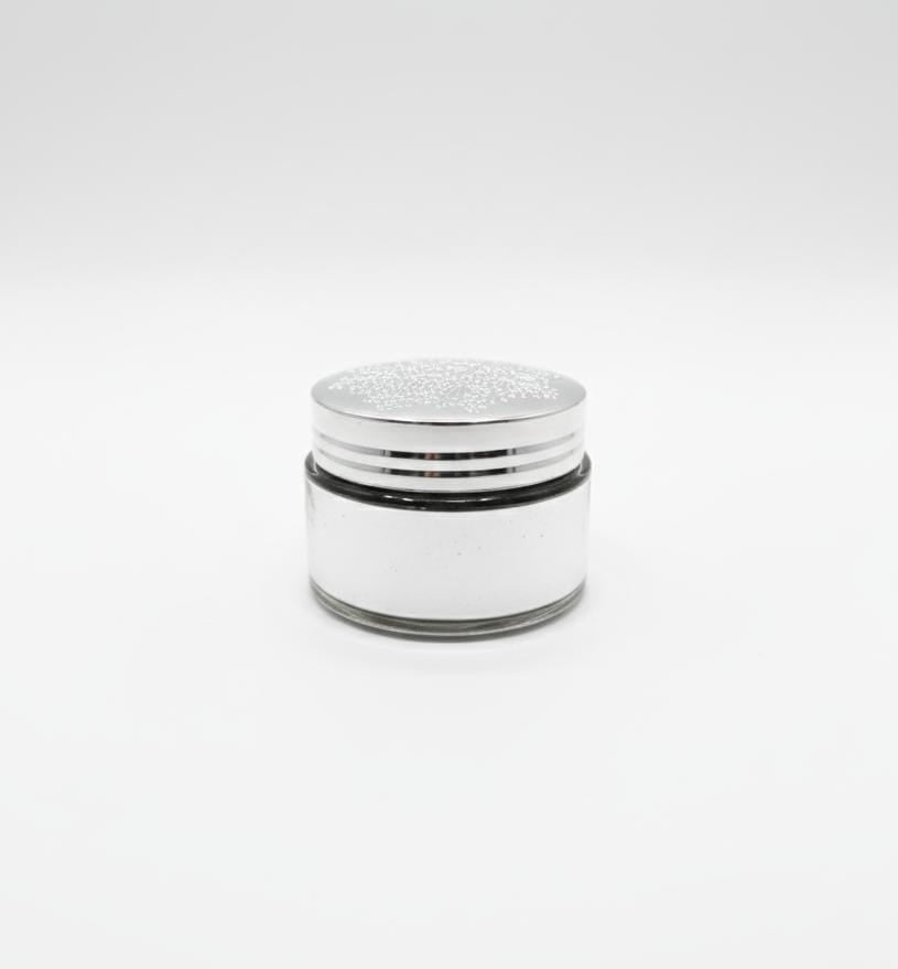 AKDC Decorative Glass Bottle – 6×7 cm Silver Finish, Perfect for Decorative Storage & Tabletop Displays - Al Kabayel Discount CentreAKDC Decorative Glass Bottle – 6×7 cm Silver Finish, Perfect for Decorative Storage & Tabletop DisplaysJars & Food SaversAKDCAl Kabayel Discount Centre