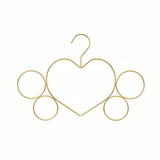 AKDC Decorative Gold Metal Cloth Hanger | Heart Design | 26cm × 24cm - Al Kabayel Discount CentreAKDC Decorative Gold Metal Cloth Hanger | Heart Design | 26cm × 24cmOrganizers & AccessoriesAKDCAl Kabayel Discount Centre