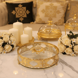 AKDC Decorative Round Gold Candy Jar with Glass Finish – Premium Sweet & Dates Storage 20 cm - Al Kabayel Discount CentreAKDC Decorative Round Gold Candy Jar with Glass Finish – Premium Sweet & Dates Storage 20 cmJars & Food SaversAKDCAl Kabayel Discount Centre