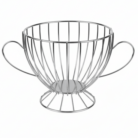 AKDC Decorative Silver Metal Mesh Candy Bowl for Snacks, Chocolates & Dry Fruits – 15cm - Al Kabayel Discount CentreAKDC Decorative Silver Metal Mesh Candy Bowl for Snacks, Chocolates & Dry Fruits – 15cmServing TraysAKDCAl Kabayel Discount Centre