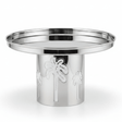 AKDC Decorative Stainless Steel Cake Stand with Palm Tree Design Base – Tropical Style Dessert Display – 26 × 16 cm - Al Kabayel Discount CentreAKDC Decorative Stainless Steel Cake Stand with Palm Tree Design Base – Tropical Style Dessert Display – 26 × 16 cmServing TraysAKDCAl Kabayel Discount Centre