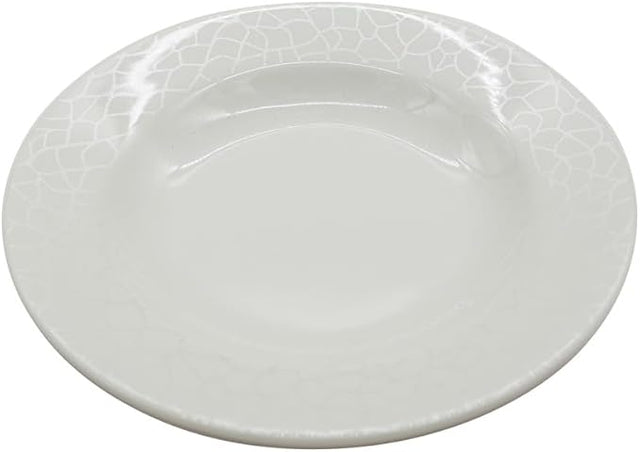 AKDC Deep Plate 8 Inch Rf4491 26.4 X 14.0 X 22.9 Cm Off White - Al Kabayel Discount CentreAKDC Deep Plate 8 Inch Rf4491 26.4 X 14.0 X 22.9 Cm Off WhitePlatesAKDCAl Kabayel Discount Centre