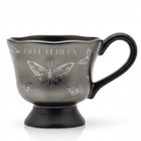 AKDC Designer Silver & Black Ceramic Mug with Butterfly Artwork, Stylish Everyday Coffee Mug 200ml - Al Kabayel Discount CentreAKDC Designer Silver & Black Ceramic Mug with Butterfly Artwork, Stylish Everyday Coffee Mug 200mlTea CupsAKDCAl Kabayel Discount Centre