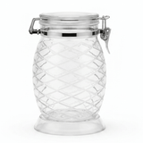 AKDC Diamond Cut Airtight Acrylic Storage Jar for Dry Food and Snack Storage 18 × 10 cm - Al Kabayel Discount CentreAKDC Diamond Cut Airtight Acrylic Storage Jar for Dry Food and Snack Storage 18 × 10 cmJars & Food SaversAKDCAl Kabayel Discount Centre