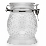 AKDC Diamond Pattern Airtight Acrylic Storage Container for Dry Food Storage 12 × 10 cm - Al Kabayel Discount CentreAKDC Diamond Pattern Airtight Acrylic Storage Container for Dry Food Storage 12 × 10 cmJars & Food SaversAKDCAl Kabayel Discount Centre