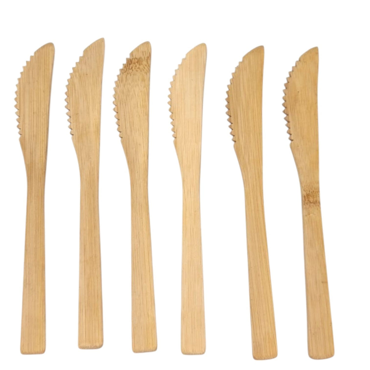 AKDC Disposable Knife Wooden Dining Flatware Ideal for Kids Birthday, Wedding & Party - Set Of 6Pcs - 19cmX2.5cm - Al Kabayel Discount CentreAKDC Disposable Knife Wooden Dining Flatware Ideal for Kids Birthday, Wedding & Party - Set Of 6Pcs - 19cmX2.5cmOrganizers & AccessoriesAKDCAl Kabayel Discount Centre