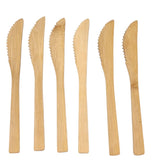 AKDC Disposable Knife Wooden Dining Flatware Ideal for Kids Birthday, Wedding & Party - Set Of 6Pcs - 19cmX2.5cm - Al Kabayel Discount CentreAKDC Disposable Knife Wooden Dining Flatware Ideal for Kids Birthday, Wedding & Party - Set Of 6Pcs - 19cmX2.5cmOrganizers & AccessoriesAKDCAl Kabayel Discount Centre