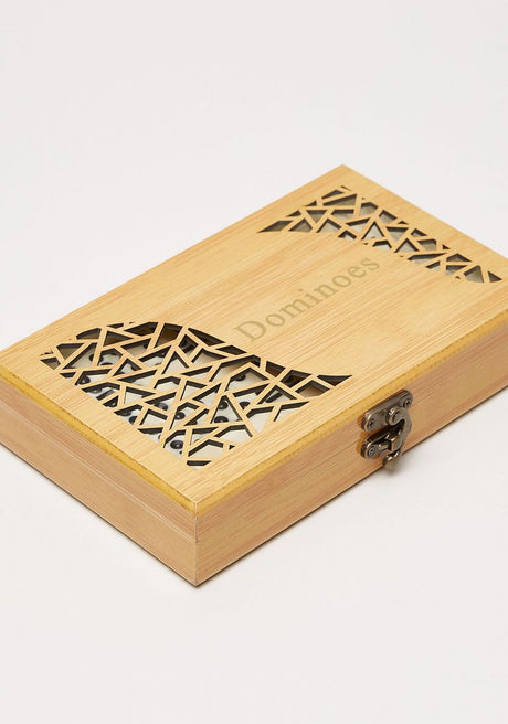 AKDC Dominoes Game Set with Wooden Box - Al Kabayel Discount CentreAKDC Dominoes Game Set with Wooden BoxBoard GamesAKDCAl Kabayel Discount Centre