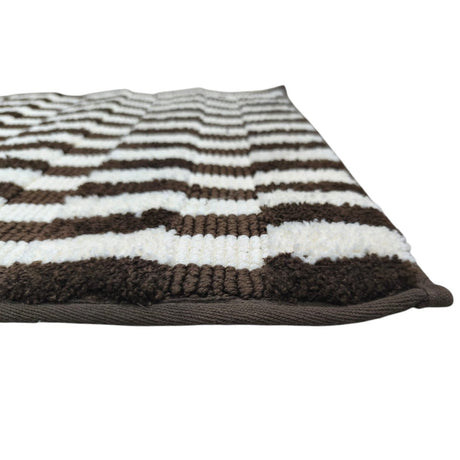 AKDC Door Mat Soft Absorbent Floor Mat Kitchen Bathroom Rug, Entryway Rug,Anti Slip Mat Outside Inside(80cmX50cm) - Ivory&Brown - Al Kabayel Discount CentreAKDC Door Mat Soft Absorbent Floor Mat Kitchen Bathroom Rug, Entryway Rug,Anti Slip Mat Outside Inside(80cmX50cm) - Ivory&BrownDoormatsAKDCAl Kabayel Discount Centre