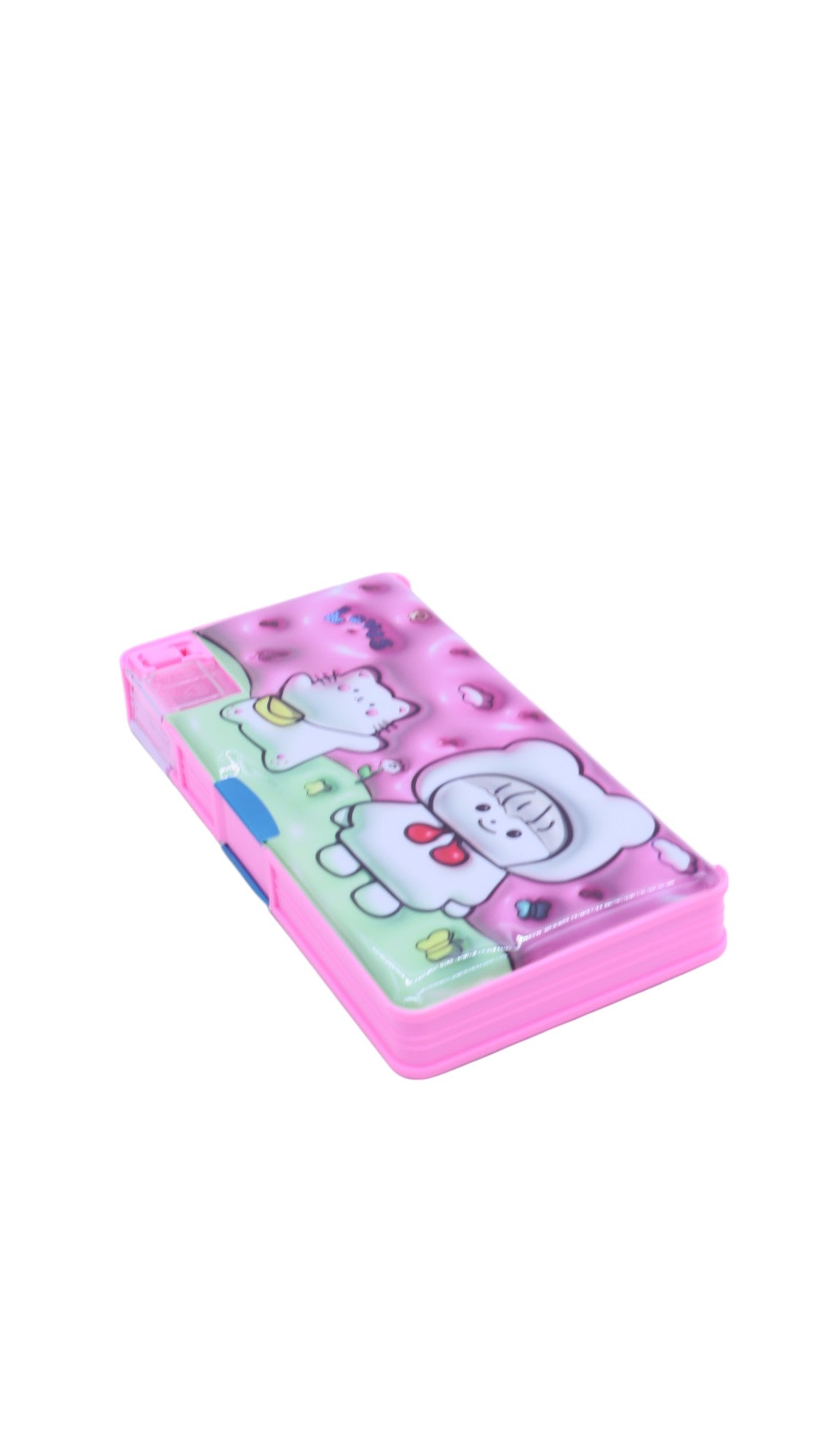 AKDC Double Sided magnet Pencil Box Large with Cat and Girl Design Pink - Al Kabayel Discount CentreAKDC Double Sided magnet Pencil Box Large with Cat and Girl Design PinkPencil CasesAKDCAl Kabayel Discount Centre