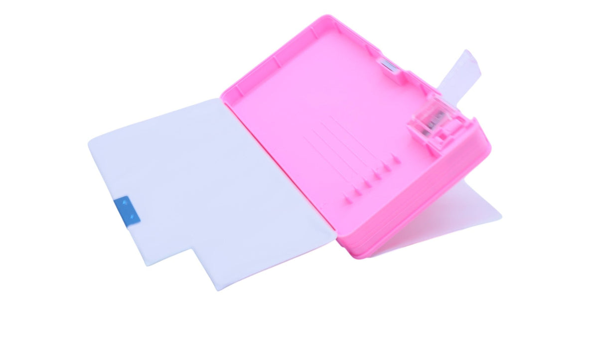 AKDC Double Sided magnet Pencil Box Large with Cat and Girl Design Pink - Al Kabayel Discount CentreAKDC Double Sided magnet Pencil Box Large with Cat and Girl Design PinkPencil CasesAKDCAl Kabayel Discount Centre