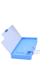 AKDC Double Sided magnet Pencil Box Large with Dinosaur Design Blue and Green - Al Kabayel Discount CentreAKDC Double Sided magnet Pencil Box Large with Dinosaur Design Blue and GreenPencil CasesAKDCAl Kabayel Discount Centre